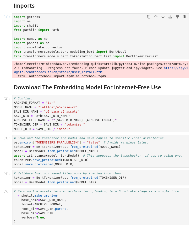 download model